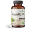 Futurebiotics vitamina k2 con d3 360 tabletas soporte 2 en 1