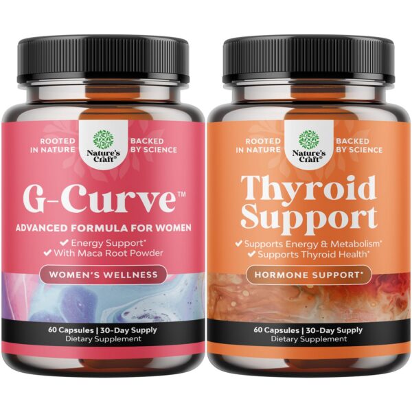 Frente del envase G-Curve cápsulas herbales