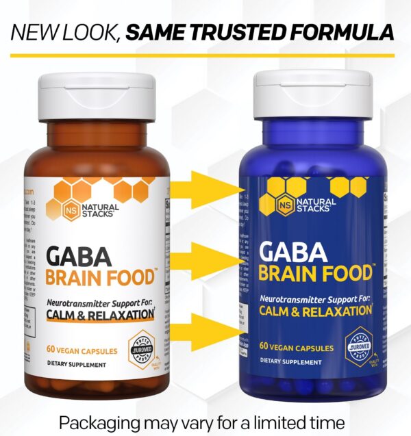 Version 1.0.0 Frasco de GABA Brain Food