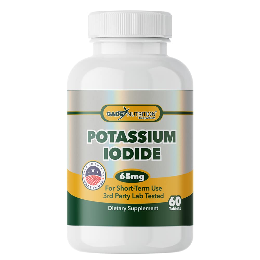 GADE NUTRITION BOOST YOUR HEALTH Potassium Iodide, 65 mg