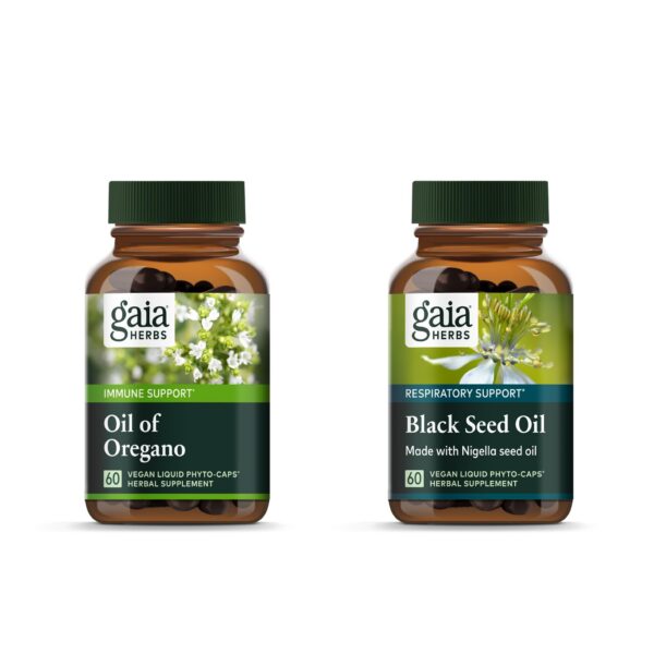 Gaia Herbs Aceite de Orégano en cápsulas veganas