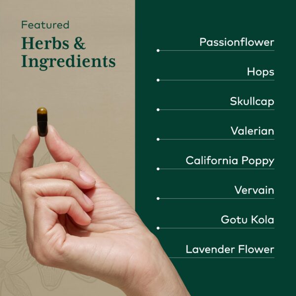 Gaia Herbs envase fetativo de fórmula para dormir natural