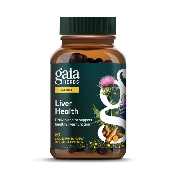 Gaia Herbs Higado envase frontal