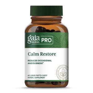 Version 1.0.0 Gaia Herbs Pro Calm Restore suplemento apoyo sistema nervioso