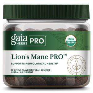 Gaia Herbs PRO Lion's Mane gomitas frente