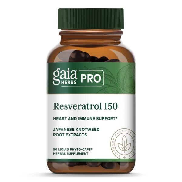 Frasco Gaia Herbs Pro Resveratrol 150