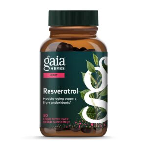 Frasco de Gaia Resveratrol 150 mg