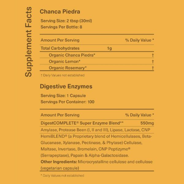 Version 1.0.0 Gallbladder Complete producto natural para dolor y ataques biliaries