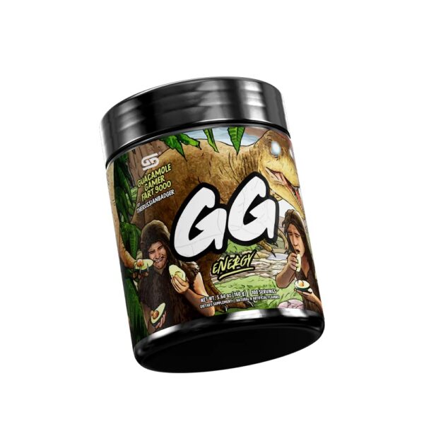 Bebida en polvo Gamer Supps GG Energy Guacamole para energía keto friendly