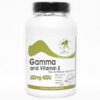 Gamma 300mg y vitamina E 400UI Naturetition suplemento cápsulas