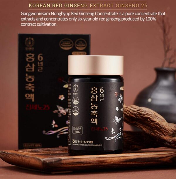 Gangwoninsam extracto puro ginseng rojo 6 años Corea