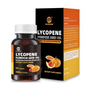 Version 1.0.0 GANOHERB pumpkin seed oil softgel bottle