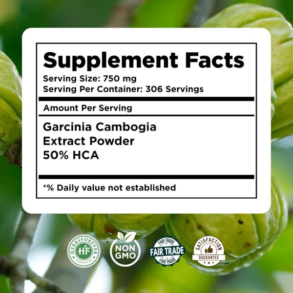 Garcinia Cambogia polvo Herbsforever envase