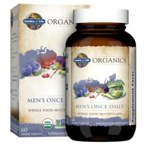 Garden of Life Organics Multivitamínico Diario para Hombres