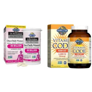 Garden of Life Probiotics frasco frontal