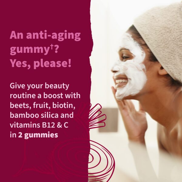 Garden of Life Beets Beauty Gummies frasco