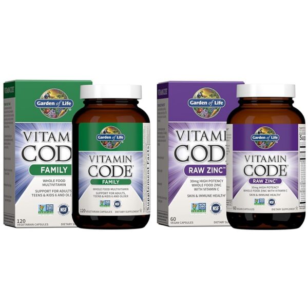 Botella de Garden of Life Family Formula