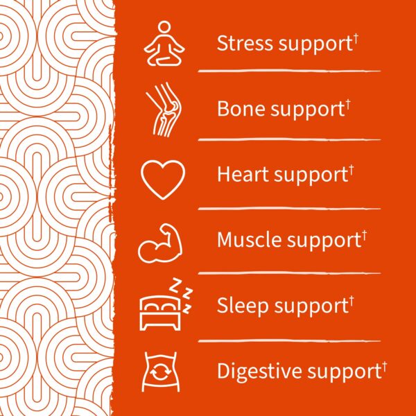 Version 1.0.0 Etiqueta detallada de Garden of Life gomitas magnesio