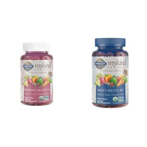 Version 1.0.0 Garden of Life gomitas orgánicas multivitaminas para mujeres 40+ y hombres