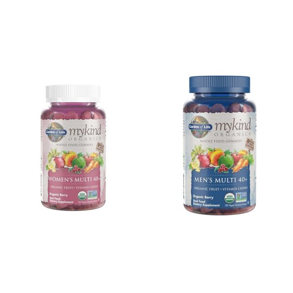 Version 1.0.0 Garden of Life gomitas orgánicas multivitaminas para mujeres 40+ y hombres
