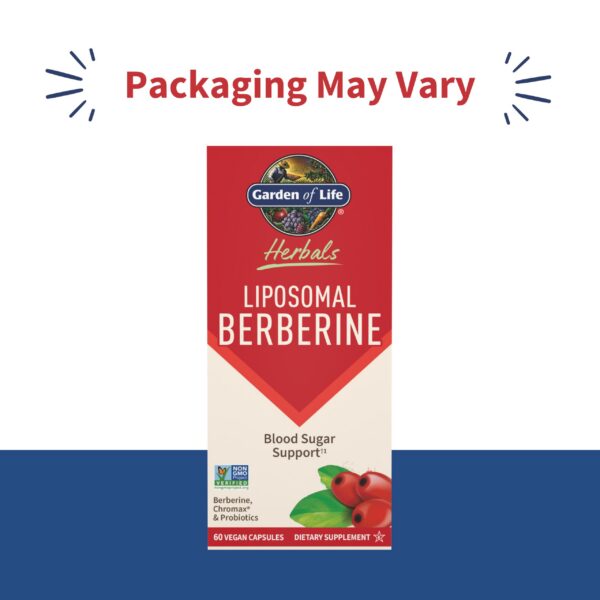 Version 1.0.0 Etiqueta completa del producto Garden of Life Liposomal Berberine