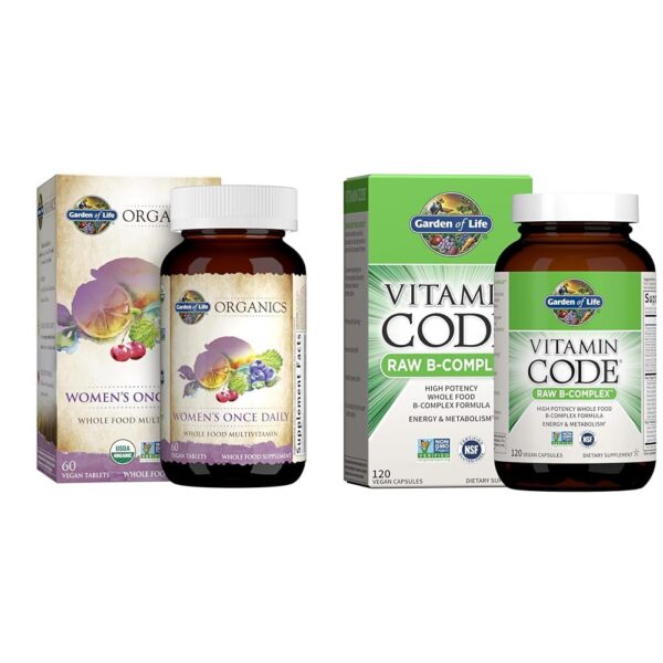 Caja Garden of Life multivitaminas para mujeres