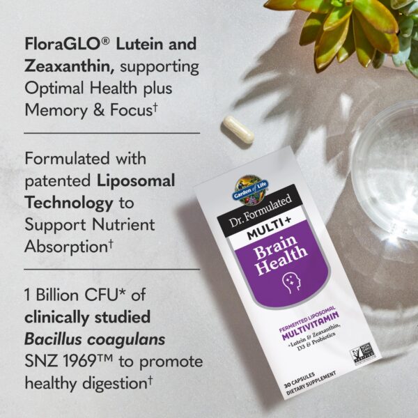 Etiqueta del producto Garden of Life Multi+