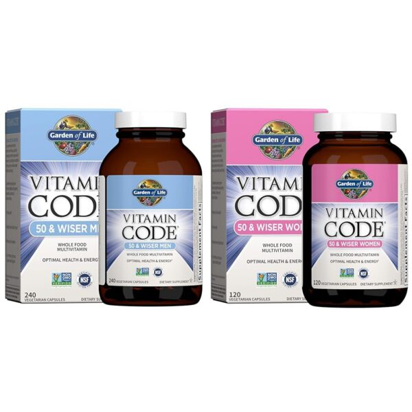 Version 1.0.0 Garden of Life multivitamínico para hombres mayores de 50 años