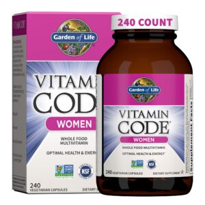 Version 1.0.0 Garden of Life Womens Multivitamin ingredients panel