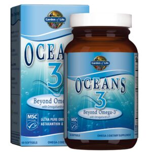 Frasco Oceans 3 Beyond Omega-3 60 softgels