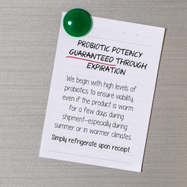 Suplemento Garden of Life RAW probióticos alta potencia mujeres