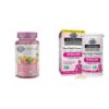 Frente de las gomitas Garden of Life Organics para mujeres