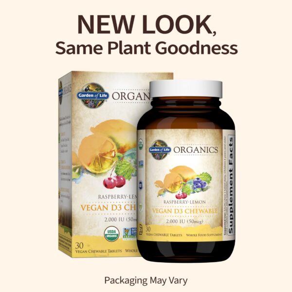 Vitamina C 60 mg Garden of Life Organics