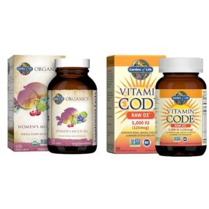 Garden of Life Organics Vitamins 40+ empaquetado