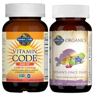 Frente del bundle Garden of Life Organics