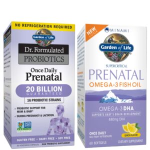 Frente del paquete Garden of Life prenatal