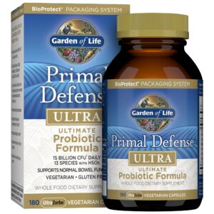 Version 1.0.0 Garden of Life Primal Defense Ultra probiótico 180 cápsulas