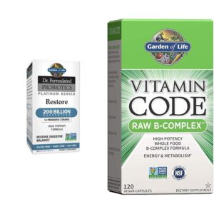 Version 1.0.0 Garden of Life probióticos 200 mil millones CFU frasco