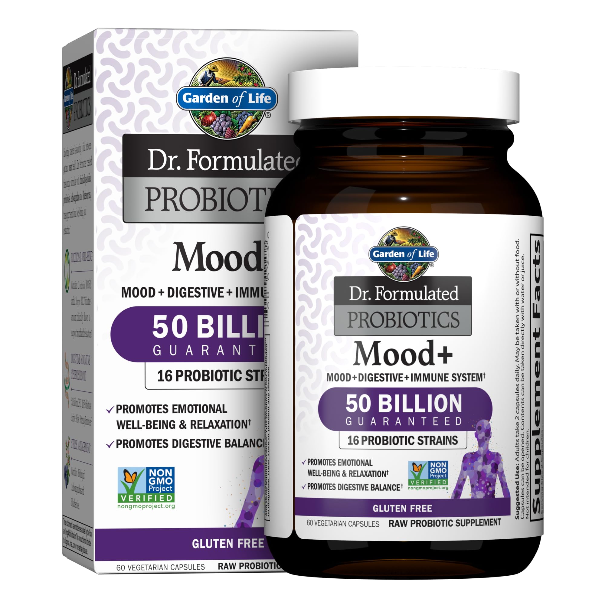 Garden of Life Dr. Formulated Probiotics Mood+