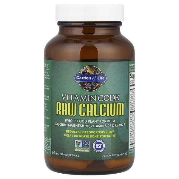 Version 1.0.0 Garden of Life Raw Calcium presentación
