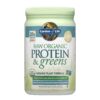 Garden of Life Raw Organic Protein & Greens etiqueta frontal