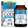 Version 1.0.0 Garden of Life Vitamin Code Raw One cápsulas para hombres