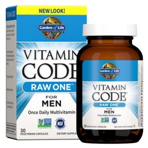 Vitamin Code Raw One para hombres multivitamínico 30 cápsulas