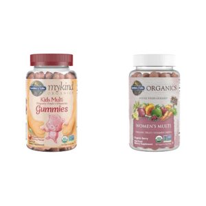 Garden of Life vitaminas gominolas orgánicas para niños y mujeres