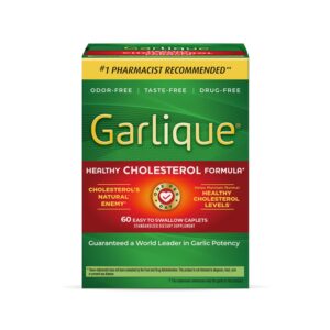 Frasco extracto de ajo Garlique 5000mcg 60 tabletas veganas