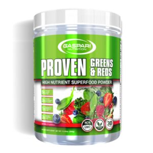 Gaspari Greens and Reds envase frontal