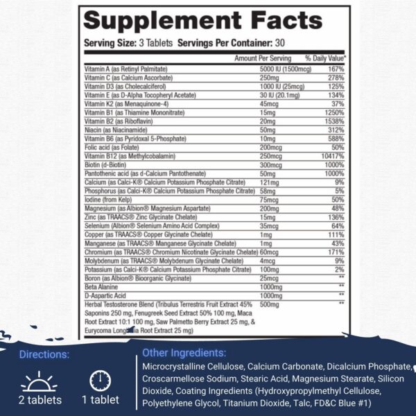 Gaspari Nutrition Anavite XT soporte de testosterona