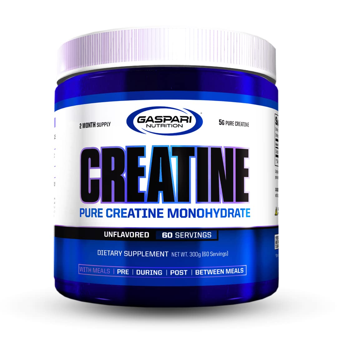 Gaspari Rapper Gaspari Nutrition Creatina Monohidratada 5 g sin sabor 60 porciones