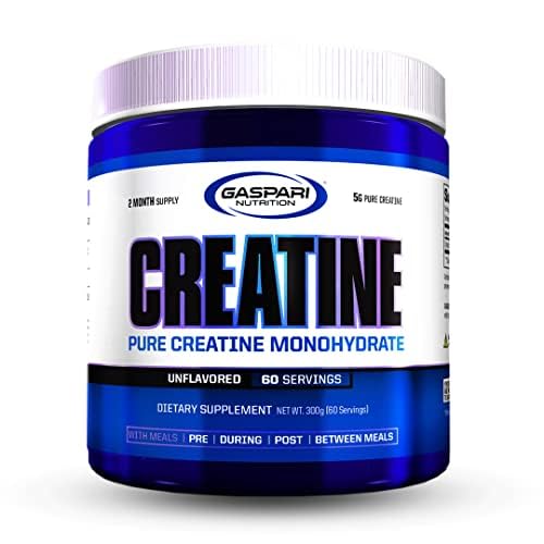 Gaspari creatina monohidratada etiqueta nutricional