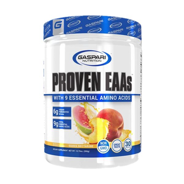 Frente del envase Gaspari Proven EAAs 15.86 oz
